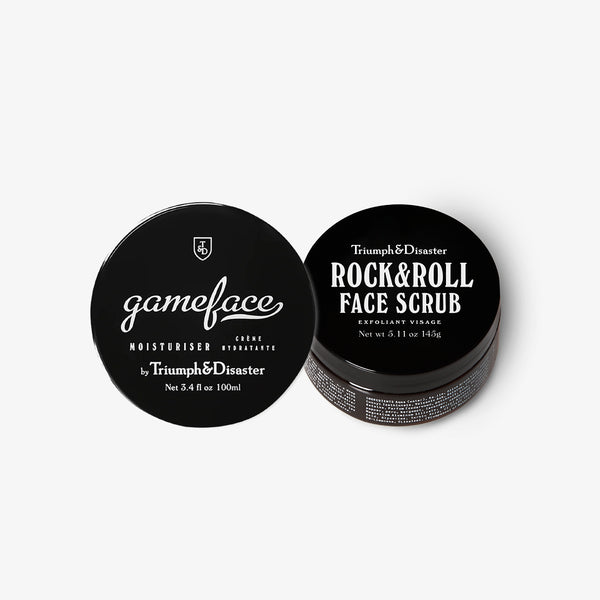 Gameface Jar & Face Scrub Intro Kit (Valued at $134)